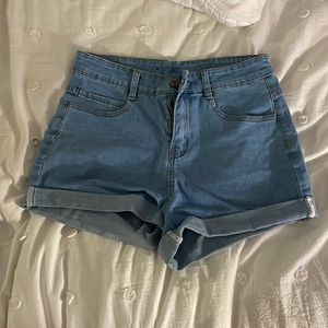 Shein medium jean shorts